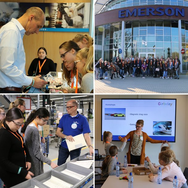Emerson Organiseert STEM Evenement om de Volgende Generatie Vrouwelijke Ingenieurs te Inspireren